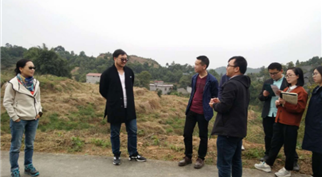 浙江大学专家组调研规划隆昌城市森林工程